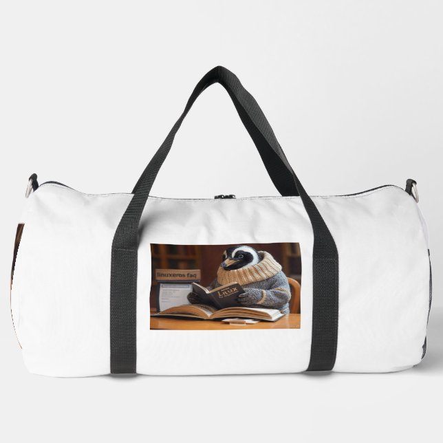 Linuxeros FAQ Duffle Bag (Vorderseite)