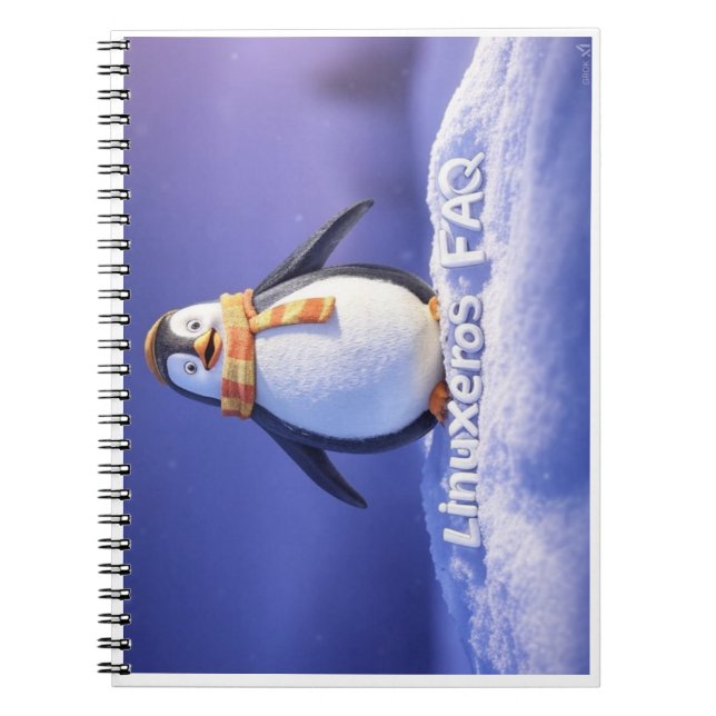 Linuxeros FAQ Notizblock (Vorderseite)