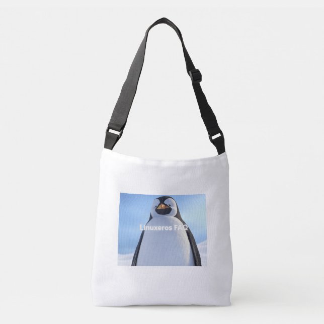 Linuxeros FAQ Tragetaschen Mit Langen Trägern (Vorderseite)