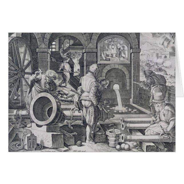 L'invention de la poudre (Devant horizontal)