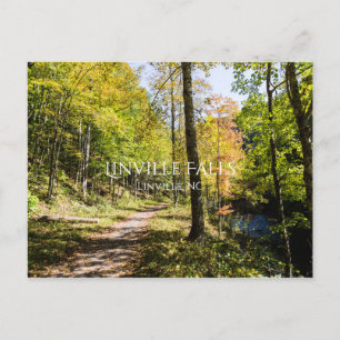 Linville Falls Postkarte