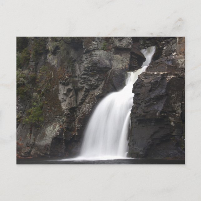 Linville Falls Postkarte (Vorderseite)