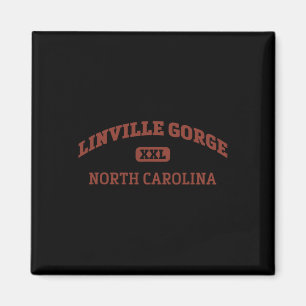 Linville Gorge College Style Felsenklettergebiet D Magnet