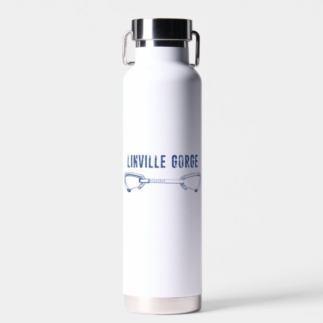 Linville Gorge North Carolina Klettersteig Quickzi Trinkflasche (Vorne)