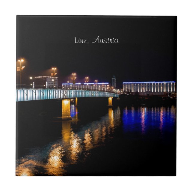 Linz, Österreich Fliese (Vorderseite)