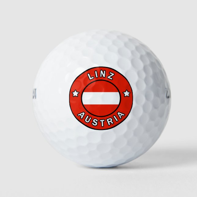 Linz Österreich Golfball (Vorderseite)