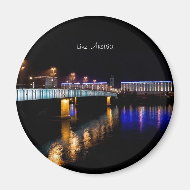 Linz, Österreich Magnet (Vorne)