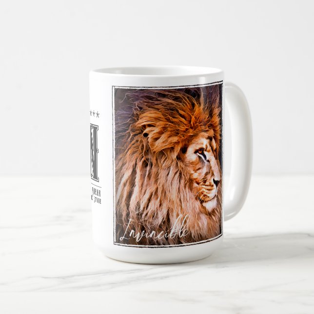 Lion マグカップ kaffeetasse (VorderseiteRechts)