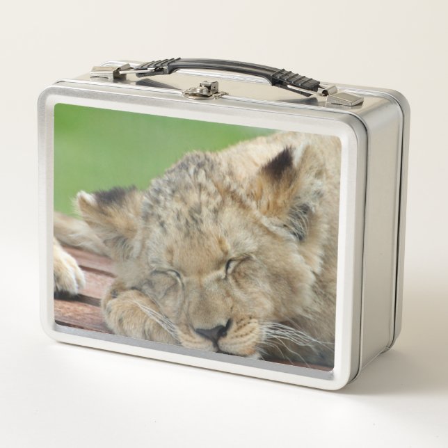 Lion 014 metall brotdose (Vorderseite)