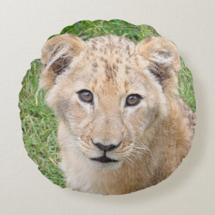 Lion 016 rundes kissen