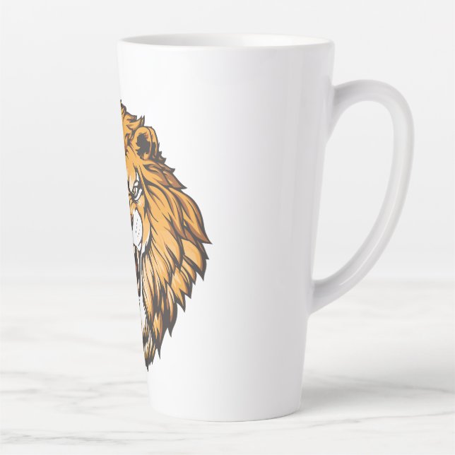 Lion 17oz Latte Mug (Droite)