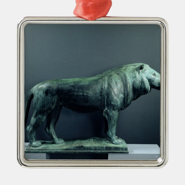 Lion, 1904 silbernes ornament (Vorne)