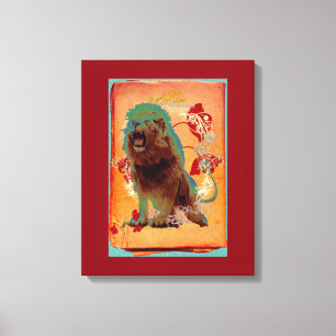 Lion 1 - überzogene Leinwand