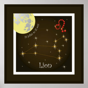 Lion 23 juillet 22 Poster d'août