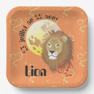 Lion 23 juillet au 22 août Assiette