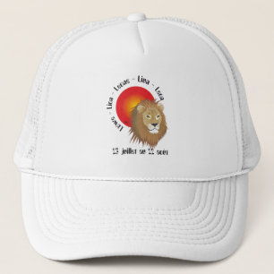 Lion 23 juillet au 22 août Casquette Truckerkappe