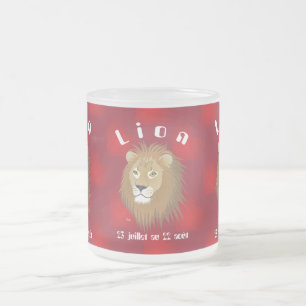 Lion 23 juillet au 22 août Tasse