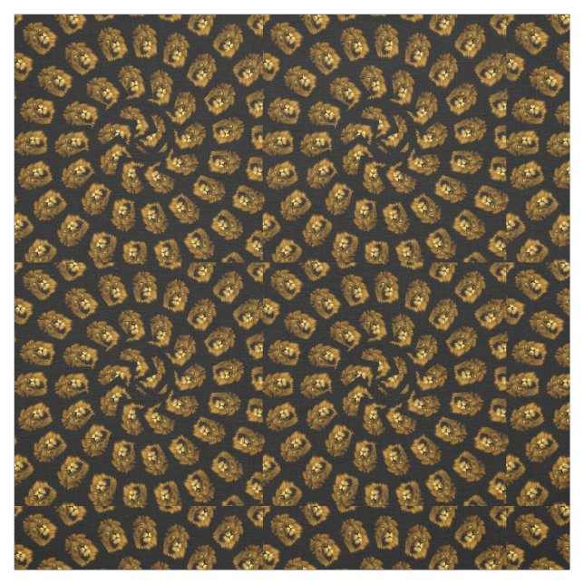 Lion Abstrakt Art, Stoff (Muster)
