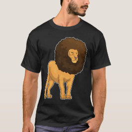Lion Afro Hairs T-Shirt