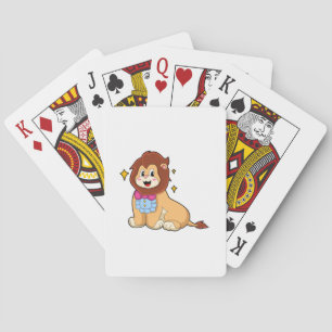 Lion als Gentleman mit Krawatte.PNG Spielkarten