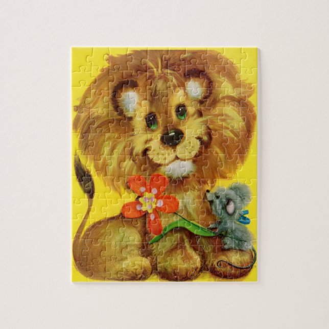 Lion and Mouse (Vertikal)