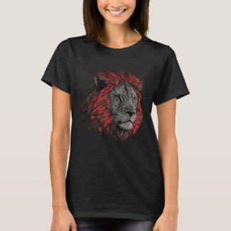 Lion animal animal print lion T-Shirt