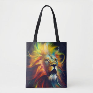 Lion Animal Discovery Adventure Nature Planet Tasche