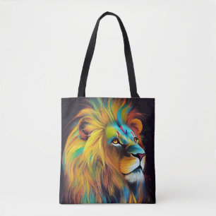 Lion Animal Discovery Adventure Nature Planet Tasche