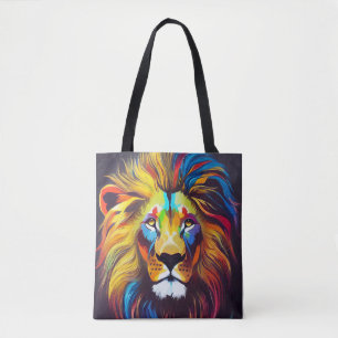 Lion Animal Discovery Adventure Nature Planet Tasche