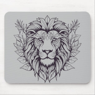Lion Animal Freedom World Wildlife Wonder Vector Mousepad