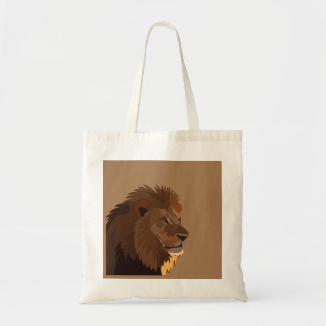 Lion Animal Wildlife Lion Tragetasche (Vorne)