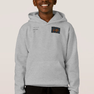 Lion - Antike, farbenfrohe Buchillustration Hoodie