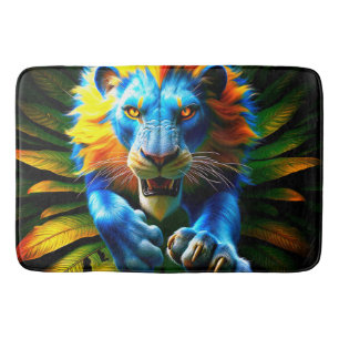 Lion Art Badematte