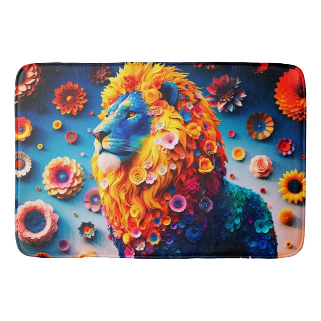 Lion Art Badematte (Vorderseite)