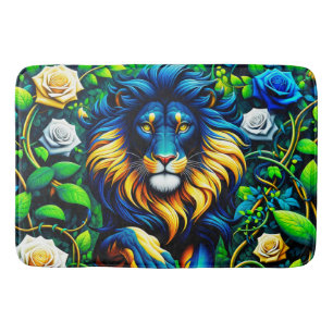 Lion Art Badematte