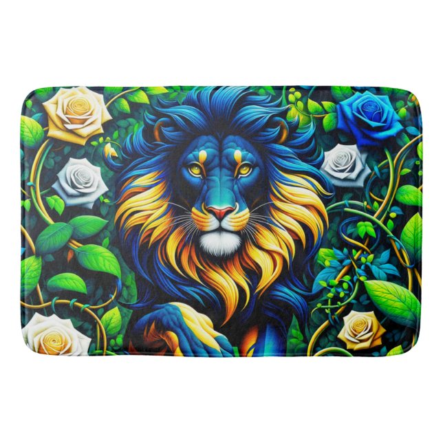 Lion Art Badematte (Vorderseite)