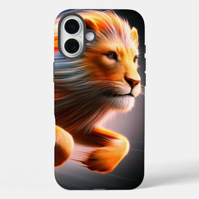 Lion Art Phone Case (Rückseite)