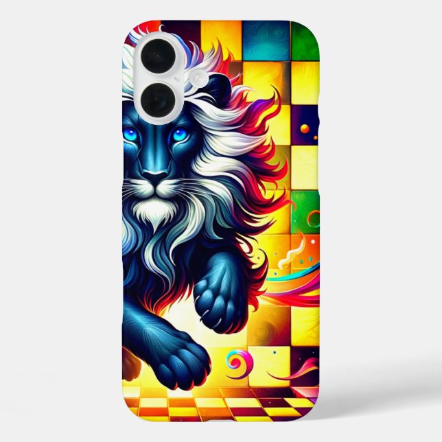 Lion Art Phone Case (Rückseite)