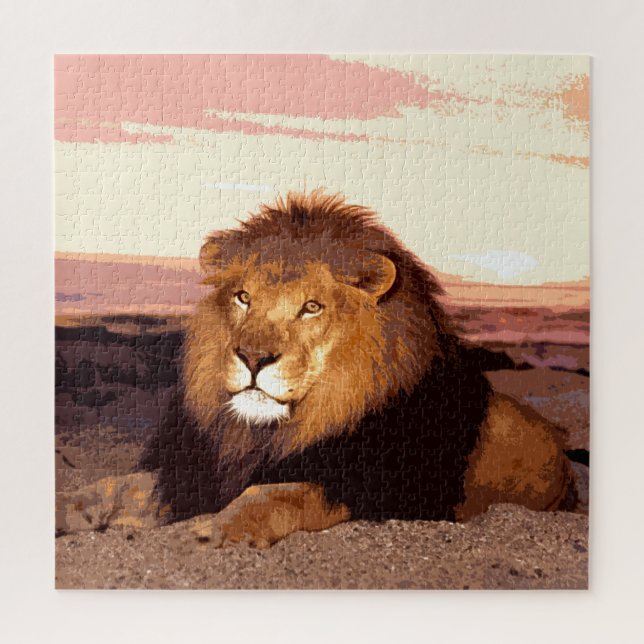 Lion Artwork (Vertikal)