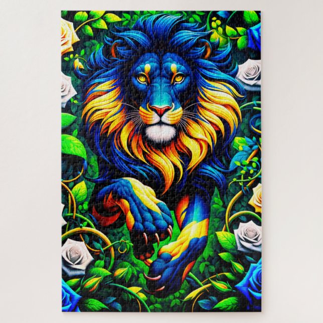 Lion Artwork (Vertikal)
