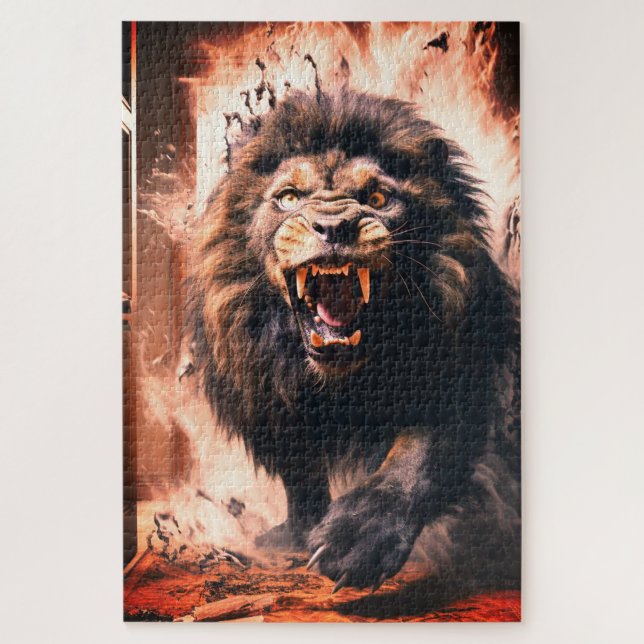 Lion Artwork (Vertikal)