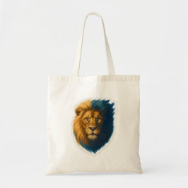 Lion Artwork - Bicolor Tragetasche
