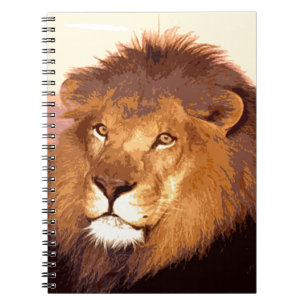 Lion Artwork Notizblock