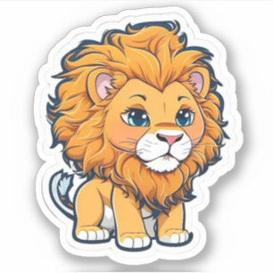 Lion Aufkleber