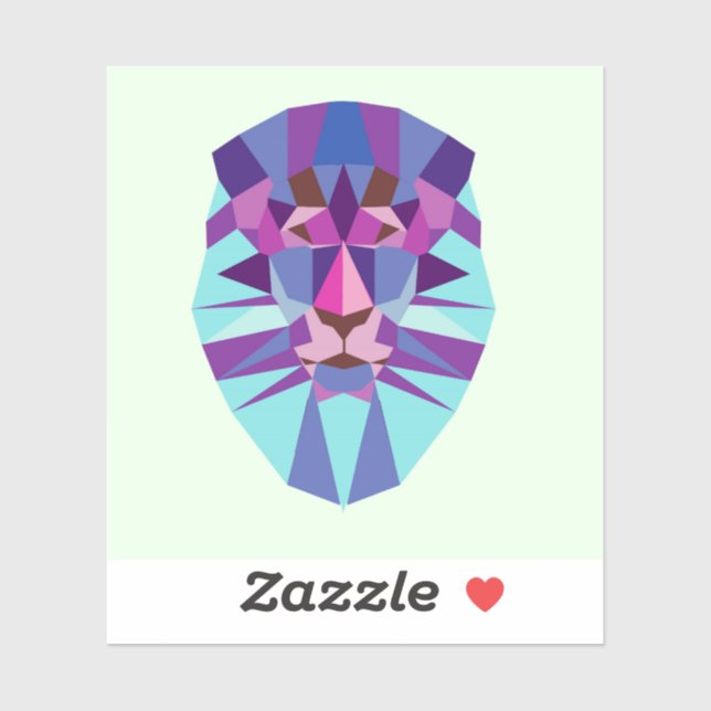 Lion Aufkleber (Blatt)