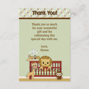LION Baby Jungle Pals Merci 3.5"x5"PLAT JPN-L