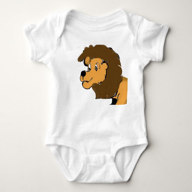 Lion Baby Strampler (Vorderseite)