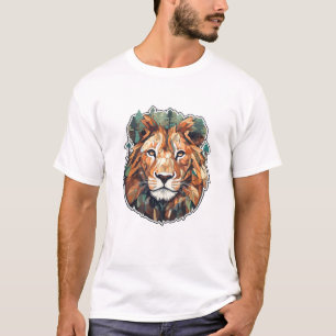 Lion Beast Animal World Wildlife Beauty Discovery T-Shirt