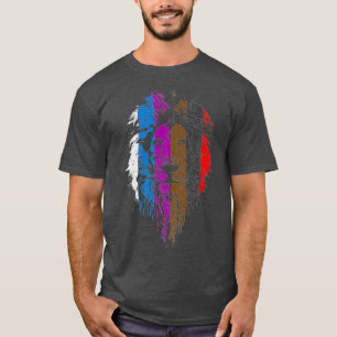 Lion Belt Colors Jiu Jitsu für BJJ Jujitsu-Gesche T-Shirt