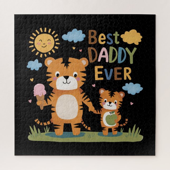 Lion Best Daddy Ever (Vertikal)